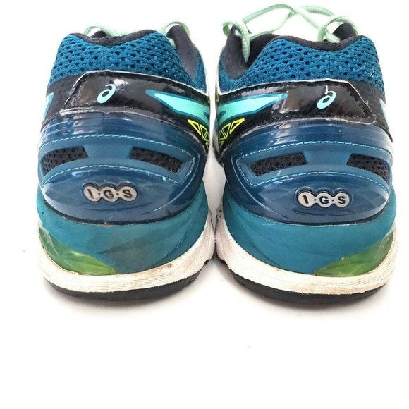 ASICS Women's GT-2000 4 Athletic Running Shoe Size 9.5 Dynamic DuoMax Black Teal - Picture 8 of 11